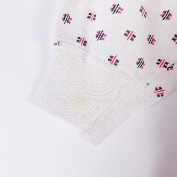 Vintage 90s Andrew St John Quarter Zip Collared 3/4 Sleeve Shirt Size Medium - Picture 10 of 13